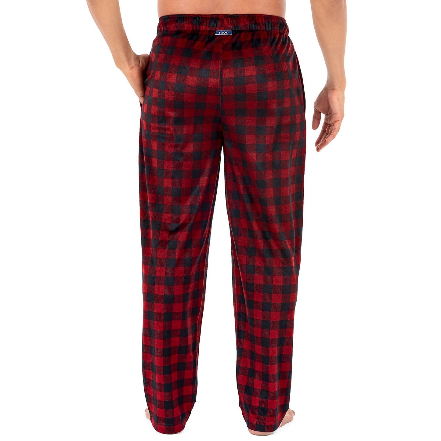 IZOD Men's Micro Fleece Pajama Pant Medium (Assorted Colors)