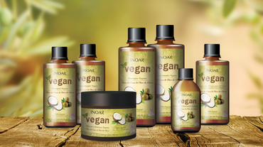 INOAR Vegan - Conditioner - 300 ml (10.14 fl Oz) - ADDROS.COM