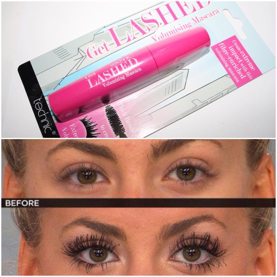 Technic Get Lashed Volumising Mascara - Black - ADDROS.COM