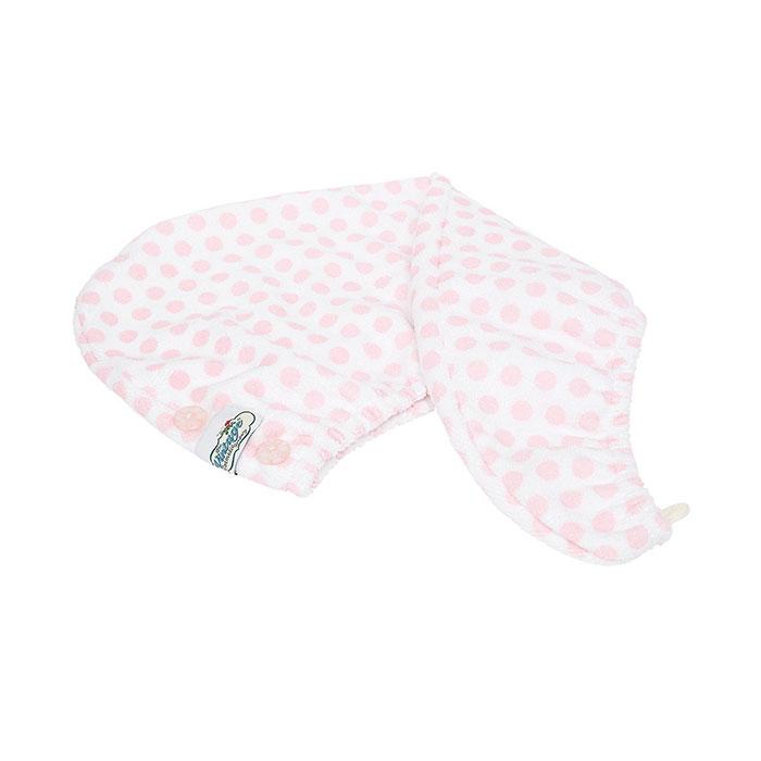 The Vintage Cosmetic Company - Hair Turban Pink Polka Dot - ADDROS.COM