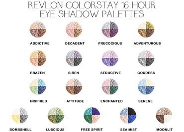 REVLON Colorstay 16 Hour Eyeshadow Quad - 550 Enchanted, 0.16 Oz - ADDROS.COM