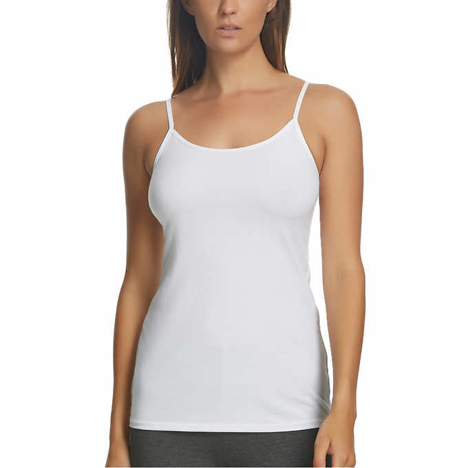 Felina Ladies’ Cotton Stretch (3-pack) Camisole - ADDROS.COM