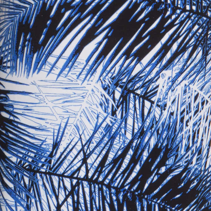 Mario Serrani Ladies' Maxi Dress, Blue Palm Print - ADDROS.COM