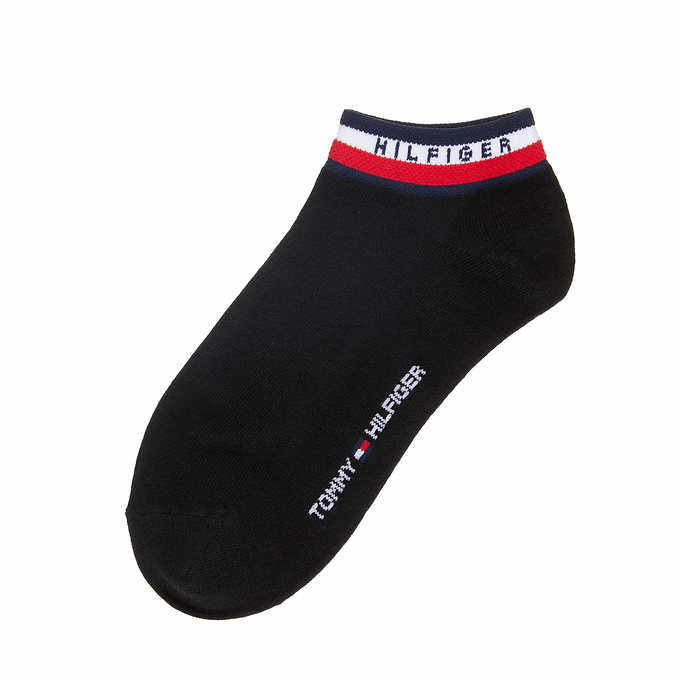 Tommy Hilfiger Ladies' Ankle Sock, Black (6-Pair)