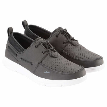 Speedo Men's Boat Shoe, Black - Size 12 - ADDROS.COM