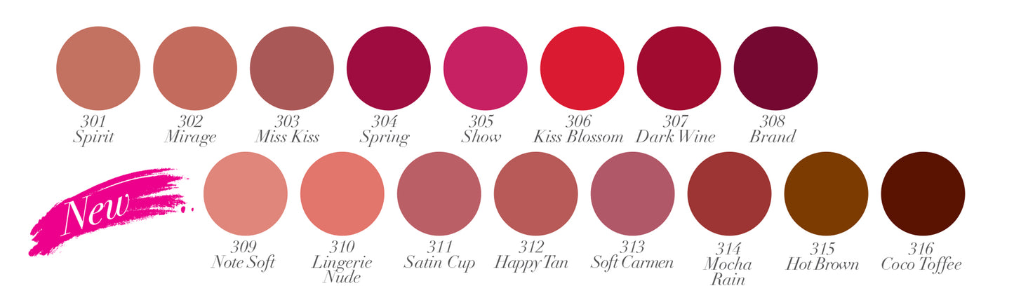 NOTE Cosmetics Mattemoist Lipstick - 312 Happy Tan - ADDROS.COM