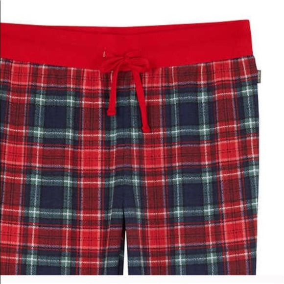 Eddie Bauer Women’s Brushed Waffle Sleep Set Red