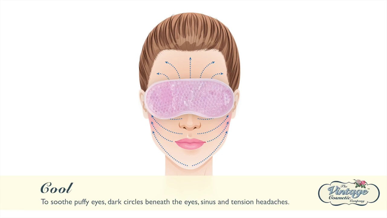 The Vintage Cosmetic Company - Gel Bead Eye Mask - ADDROS.COM