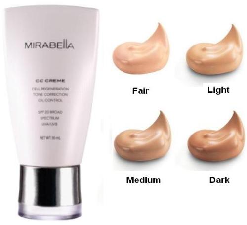 Mirabella CC Creme, Light II - ADDROS.COM