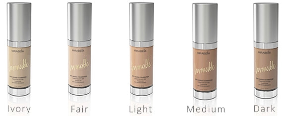 Mirabella Invincible Anti-Aging HD Foundation - V (Dark) - ADDROS.COM
