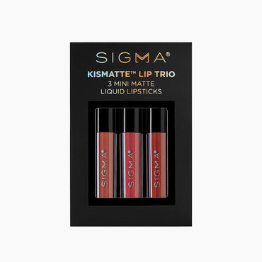 Sigma Beauty KISMATTE™ LIP TRIO Liquid Lipstick Set (3-Piece) - ADDROS.COM