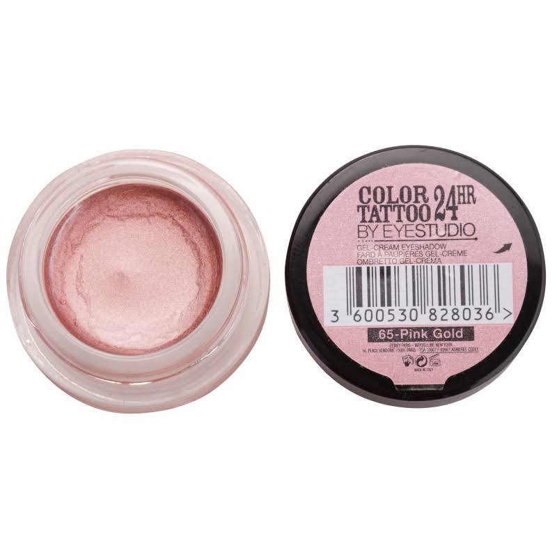 Maybelline Colour Tattoo 24 Hour Eye Shadow  Pink Gold 65
