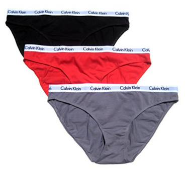 Calvin Klein Ladies' Cotton Bikini Brief Panties Underwear (3 Pack) - ADDROS.COM