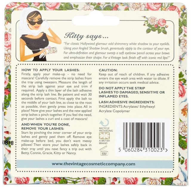 The Vintage Cosmetic Company - Kitty Lashes - ADDROS.COM