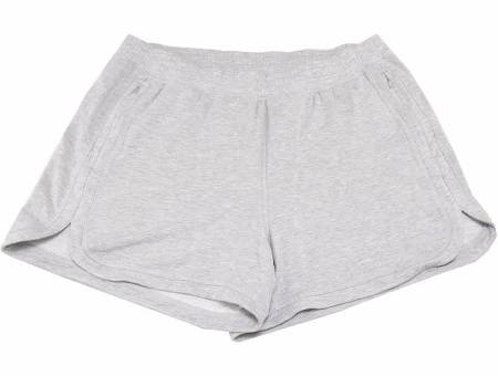 Active Life Womens Active Terry W/Zipper Pockets Short, Heather Grey - ADDROS.COM