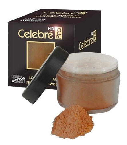 Mehron Makeup Celebre Pro Mineral Powder - Sienna - ADDROS.COM