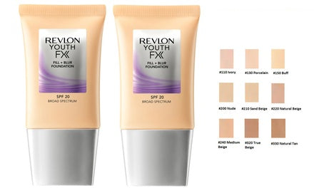 Revlon Youth Fx Fill Blur Foundation - 220 Natural Beige - ADDROS.COM