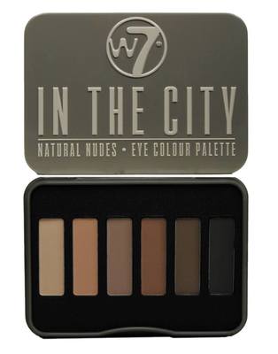 W7 COSMETICS In The City Natural Nudes Eye Shadow Palette - 0.24 oz / 7g - ADDROS.COM