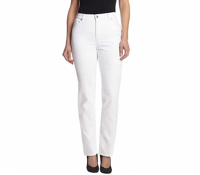Gloria Vanderbilt Ladies' Amanda Stretch Denim Jean, White