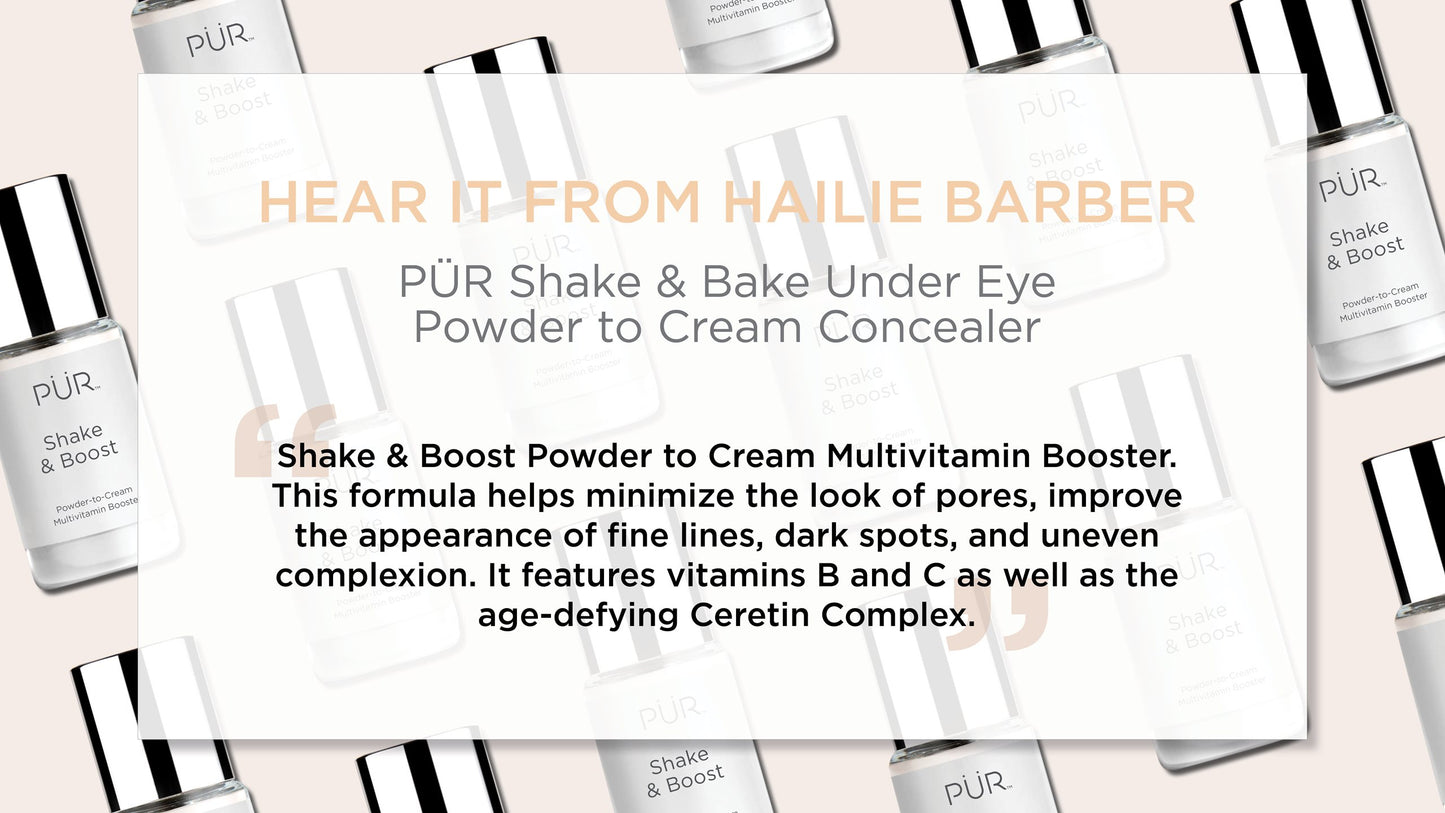 PUR Shake & Boost Powder-to-Cream Multivitamin Boost
