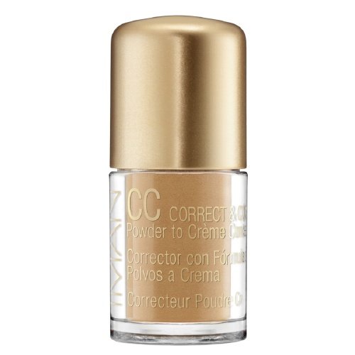 IMAN CC Correct & Cover Powder to Creme Concealer - Clay Medium - ADDROS.COM