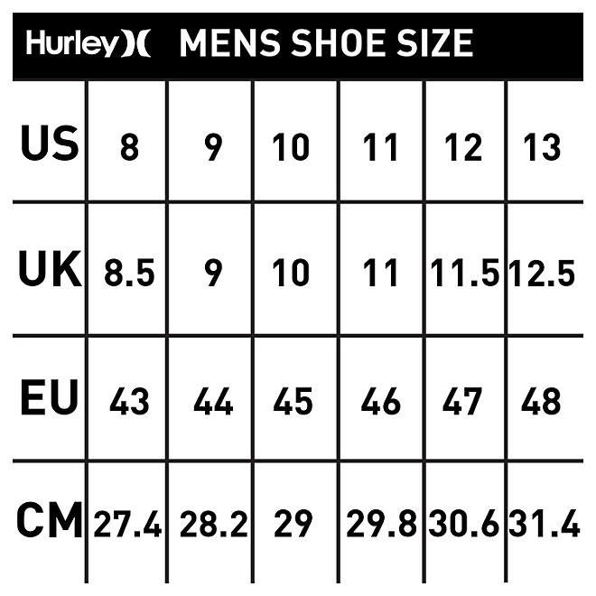 Hurley Men's Flip Flops, Black