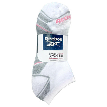 Reebok Ladies Cushion Low Cut Socks (8 Pack)