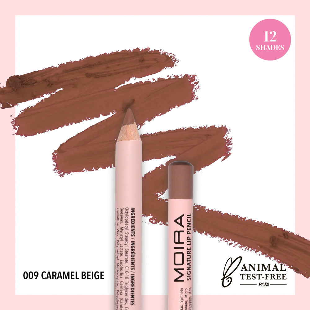 Moira Cosmetics Signature Lip Pencil, Caramel Beige (009)
