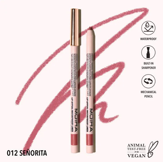 Moira Cosmetics Lip Appeal Waterproof Liner - Señorita (012)
