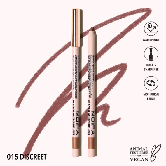 Moira Cosmetics Lip Appeal Waterproof Liner - Discreet (015)
