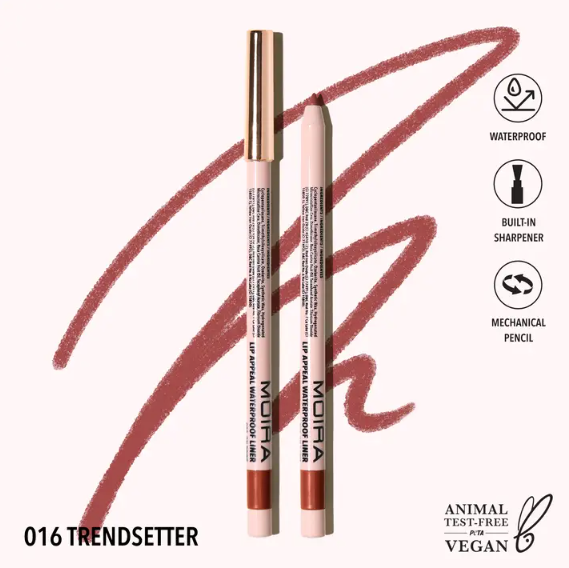 Moira Cosmetics Lip Appeal Waterproof Liner - Trendsetter (016)
