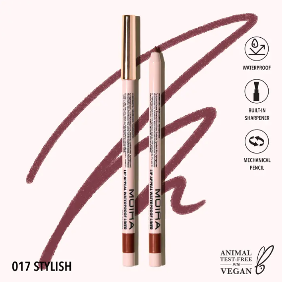 Moira Cosmetics Lip Appeal Waterproof Liner - Stylish (017)
