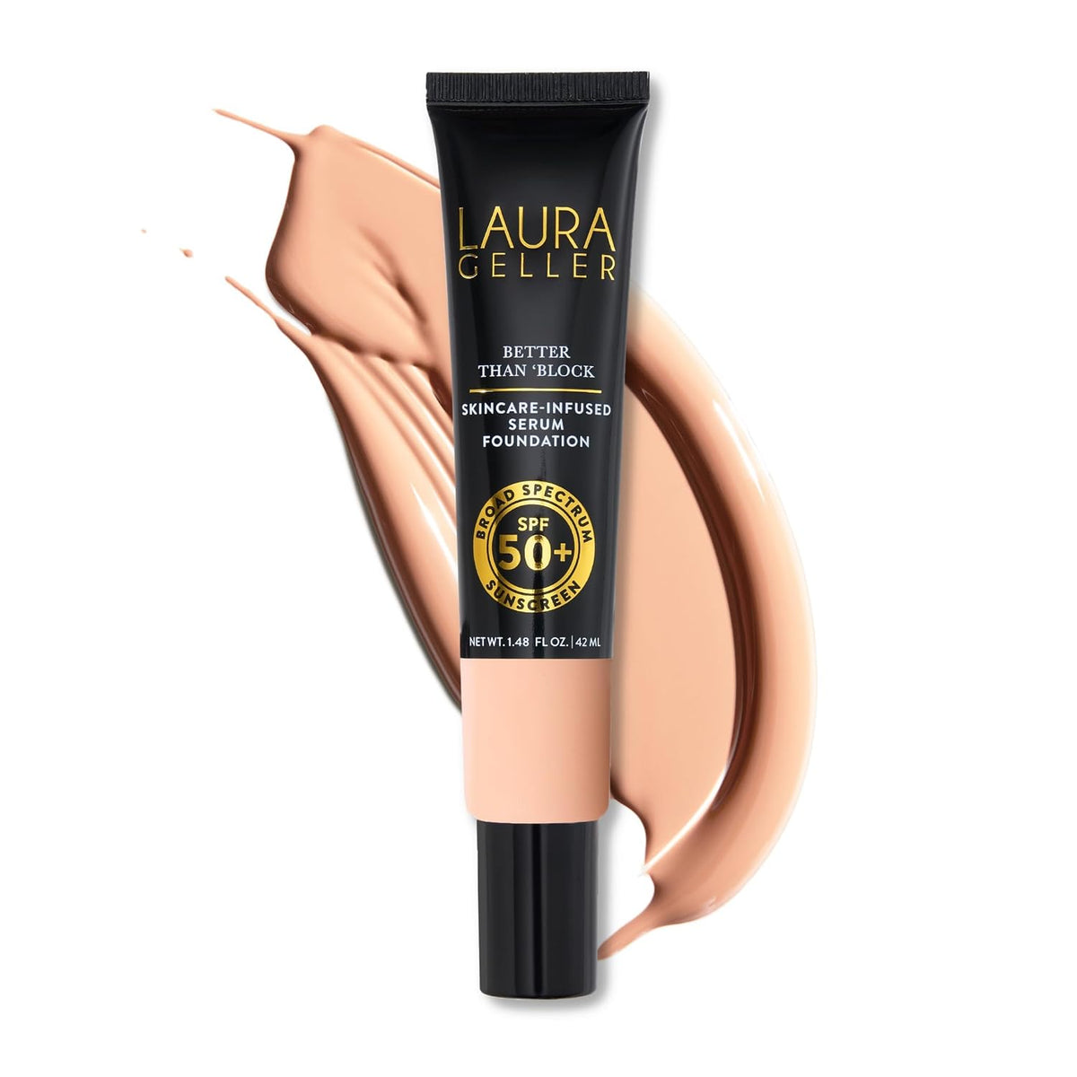 LAURA GELLER Better Than Block Skincare-Foundation SPF 50+, 01 Fair