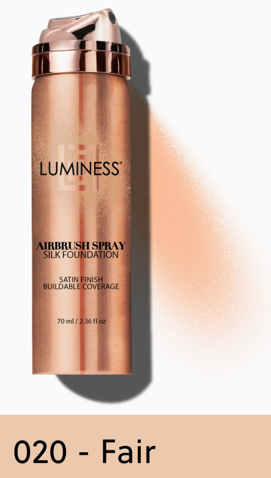 LUMINESS Cosmetics Airbrush Spray Silk Foundation
