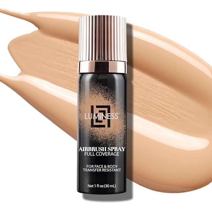 LUMINESS Airbrush Spray Full Coverage Body & Face Foundation