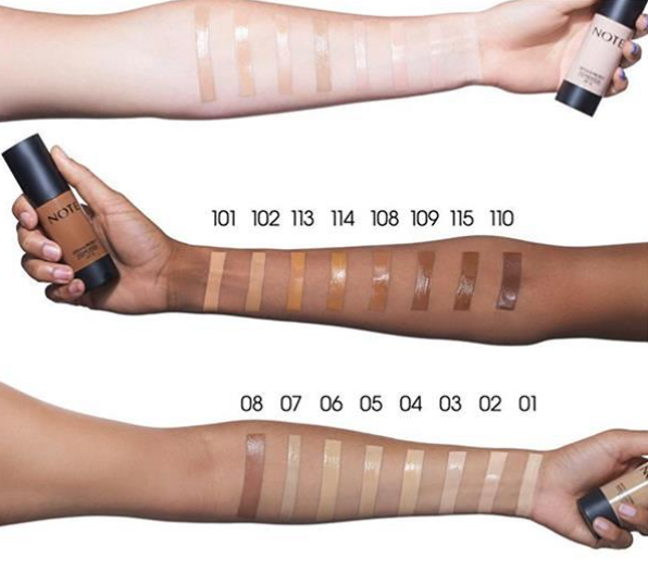 NOTE Cosmetics Mattifying Extreme Wear Foundation