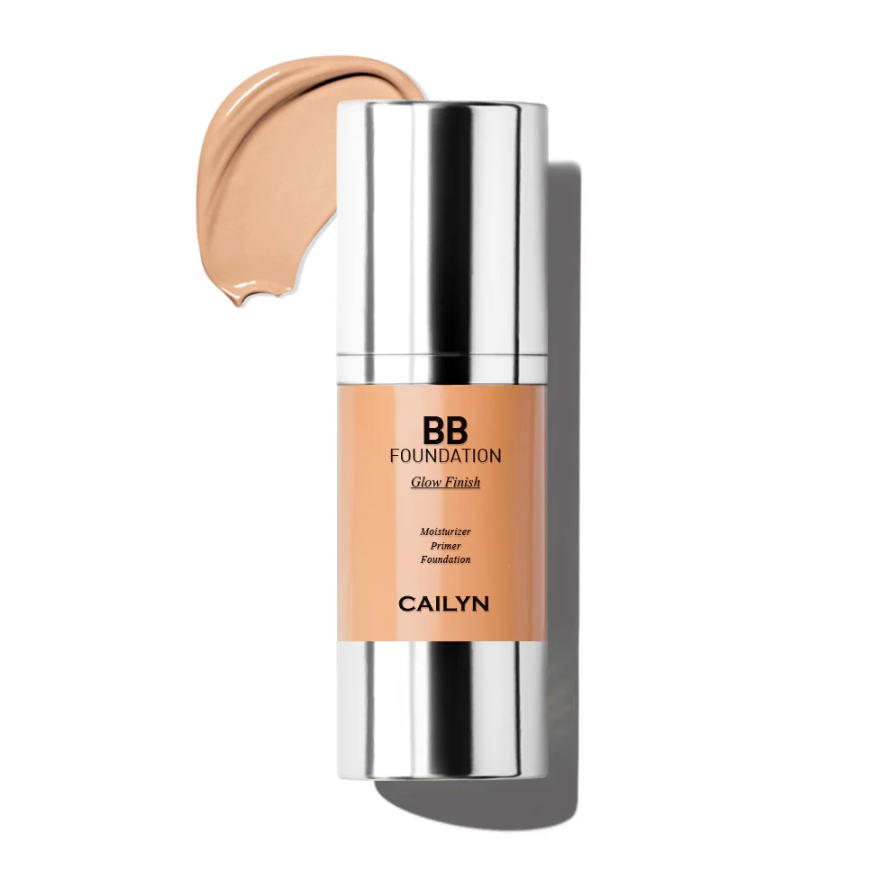 CAILYN Cosmetics BB Foundation Glow Finish, Nutmeg (4)

