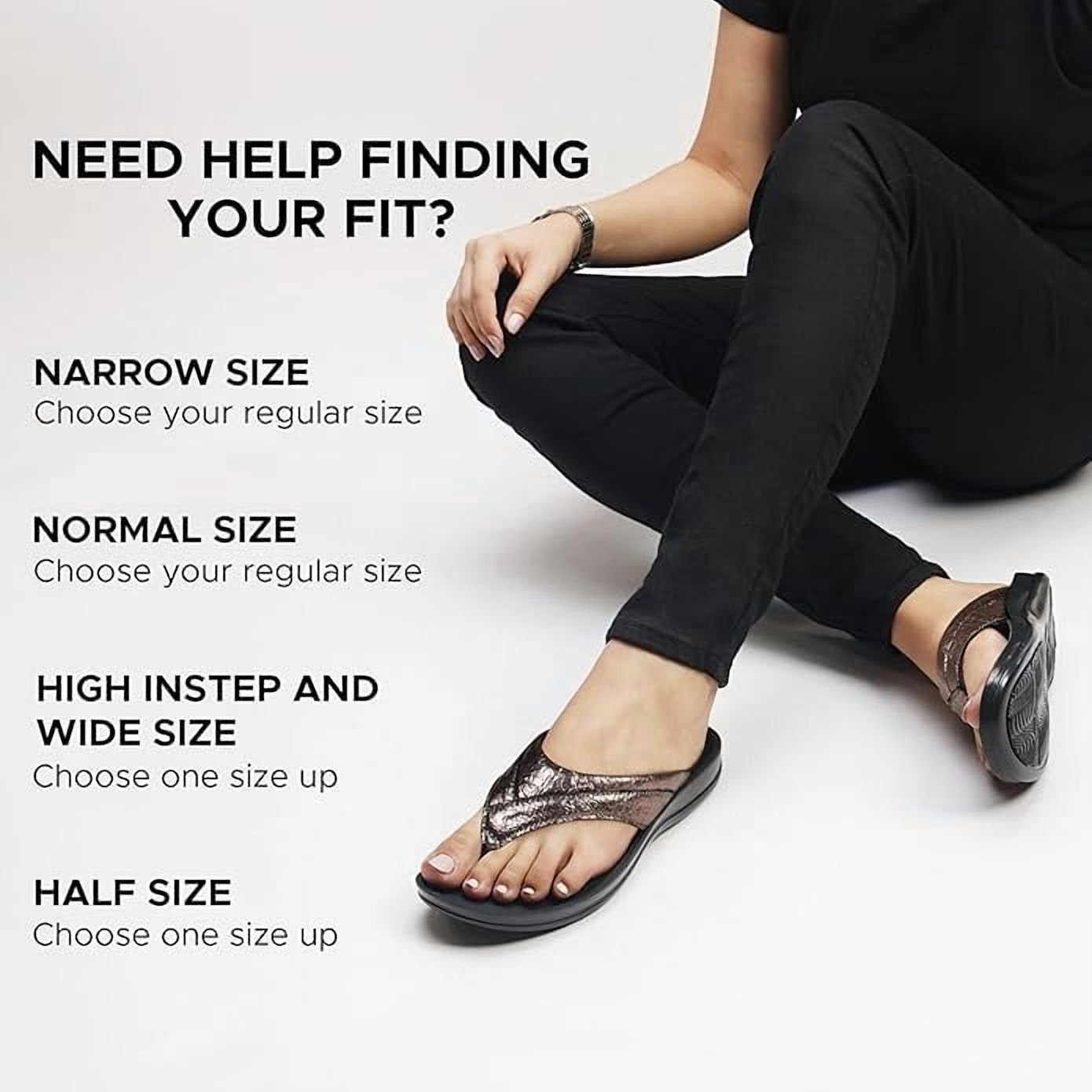 Aerothotic Women's Comfortable Slides, Sela, Grey (L1302)
