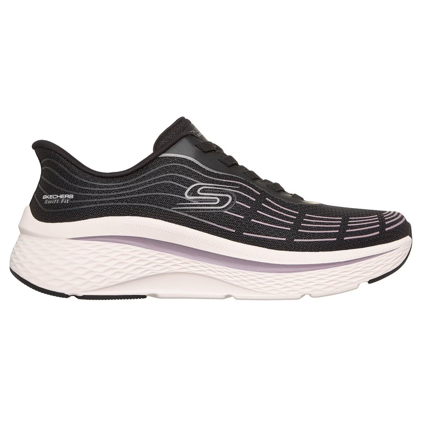 Skechers Women's Swift Fit Sneaker, Black