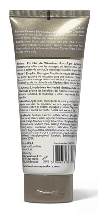 Retinol Anti-Aging Cream Cleanser [36320-000] Daily Facial Wash