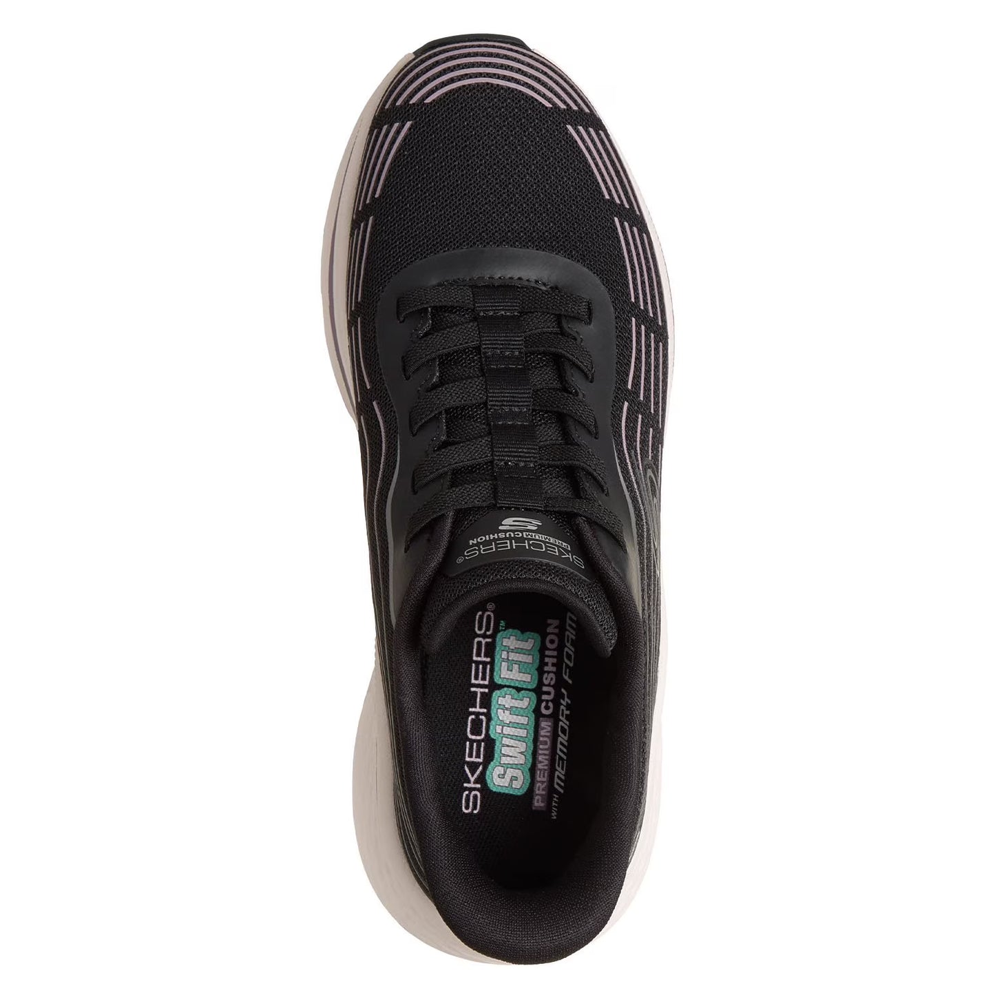 Skechers Women's Swift Fit Sneaker, Black