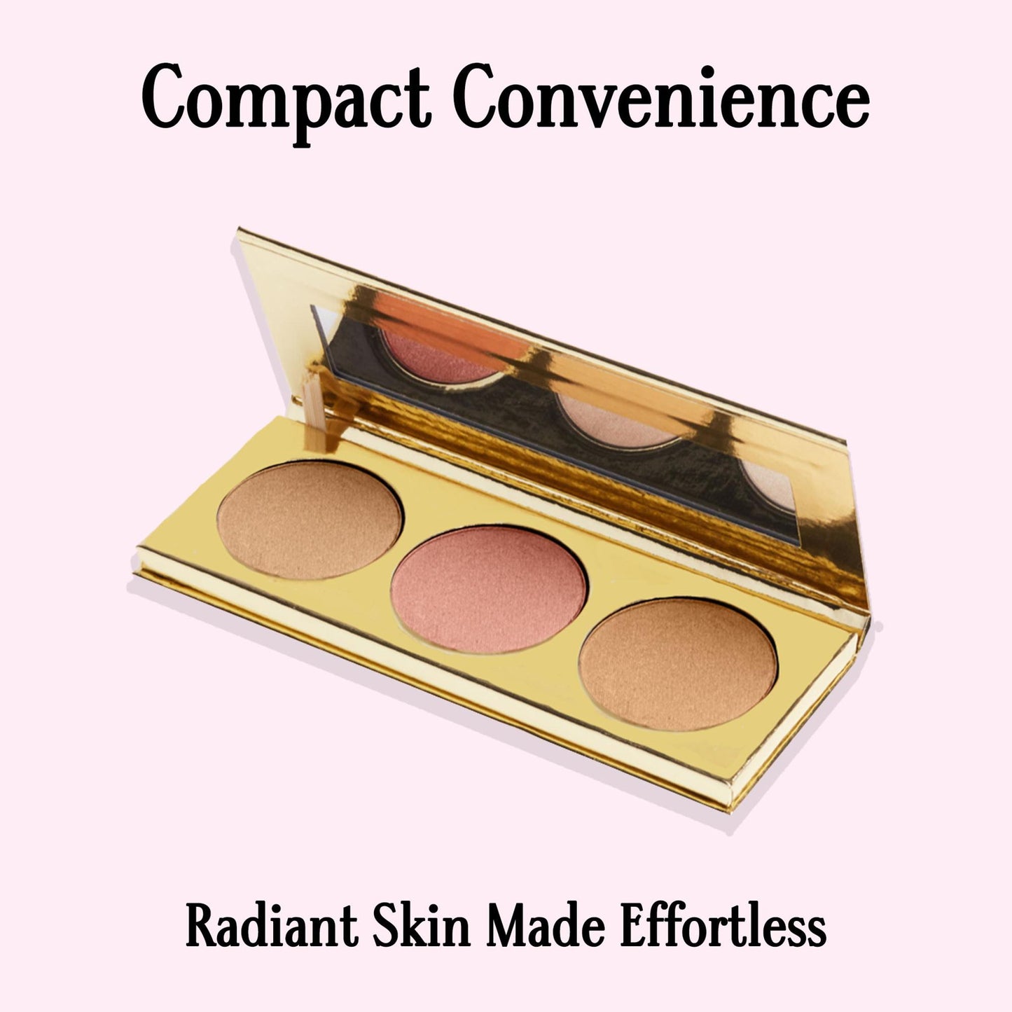 Gerard Cosmetics Starlet Face Palette Blush and Bronzer, Honeymoon
