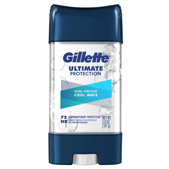 Gillette Endurance Antiperspirant and Deodorant, Cool Wave Clear Gel (5 Pack)