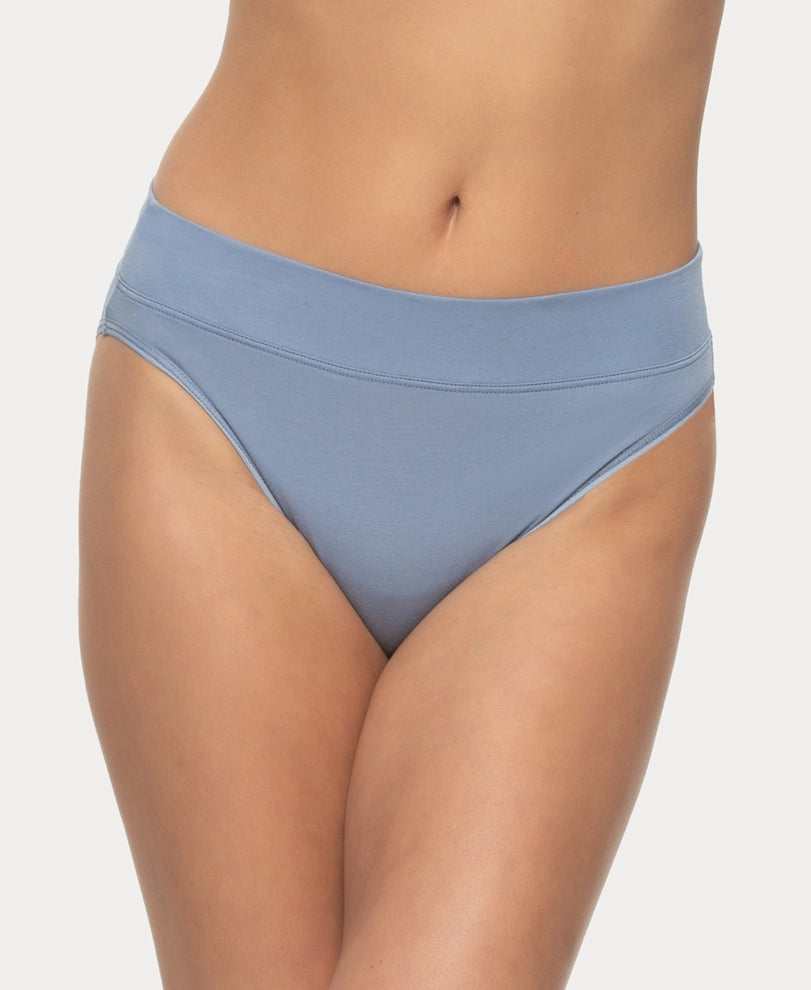 Felina | Pima Cotton Hi-Cut Underwear - City Basics (5-Pack) 932