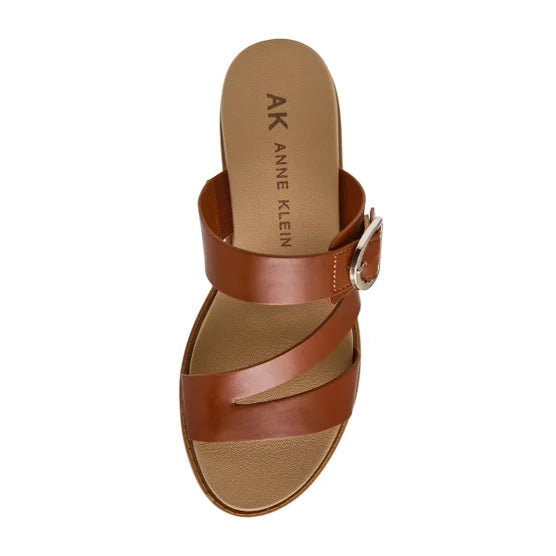 Anne Klein Women's Sandal, Tan