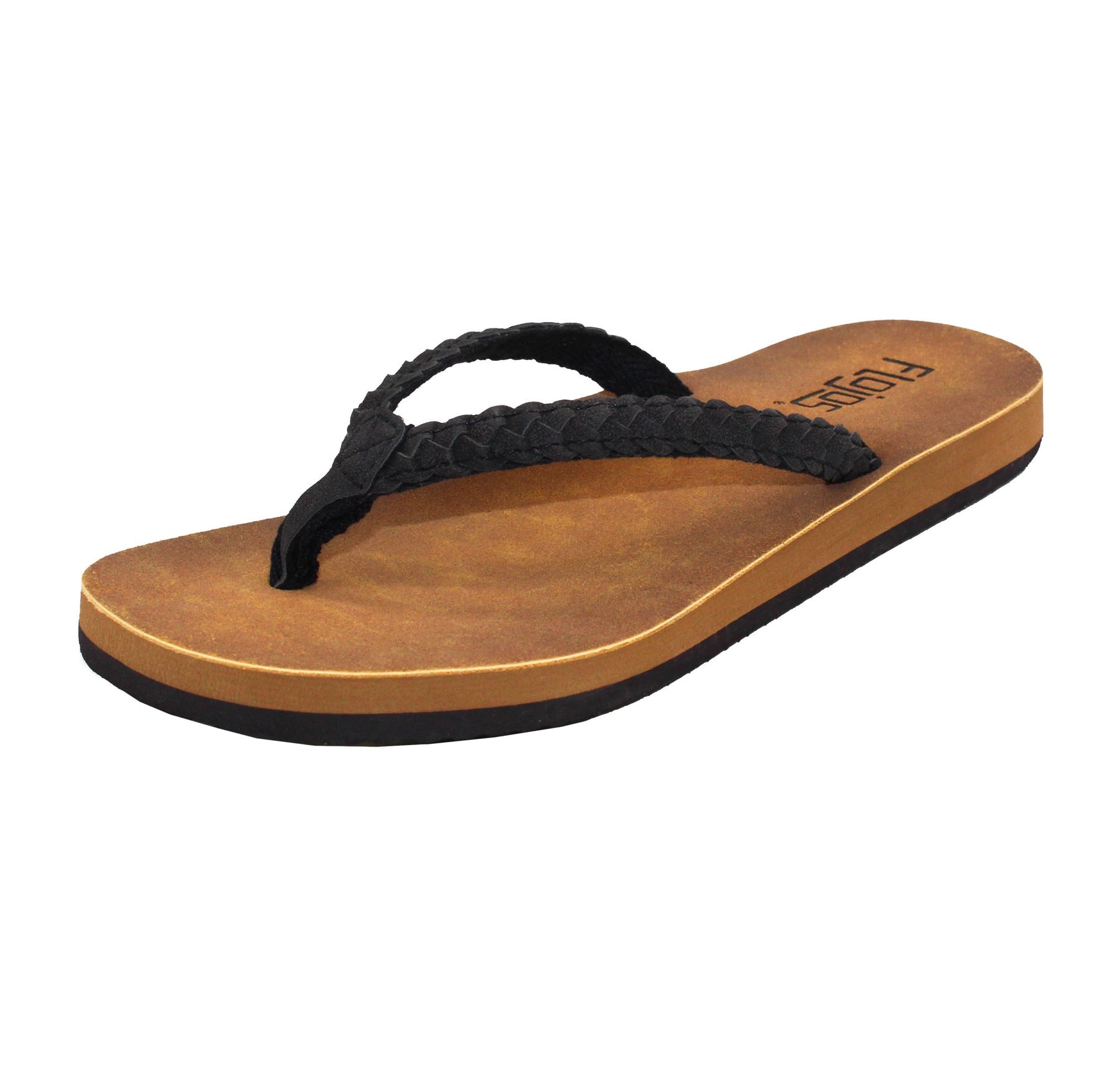 Flojos Sky - Women's Sandal - Black/Tan (171)