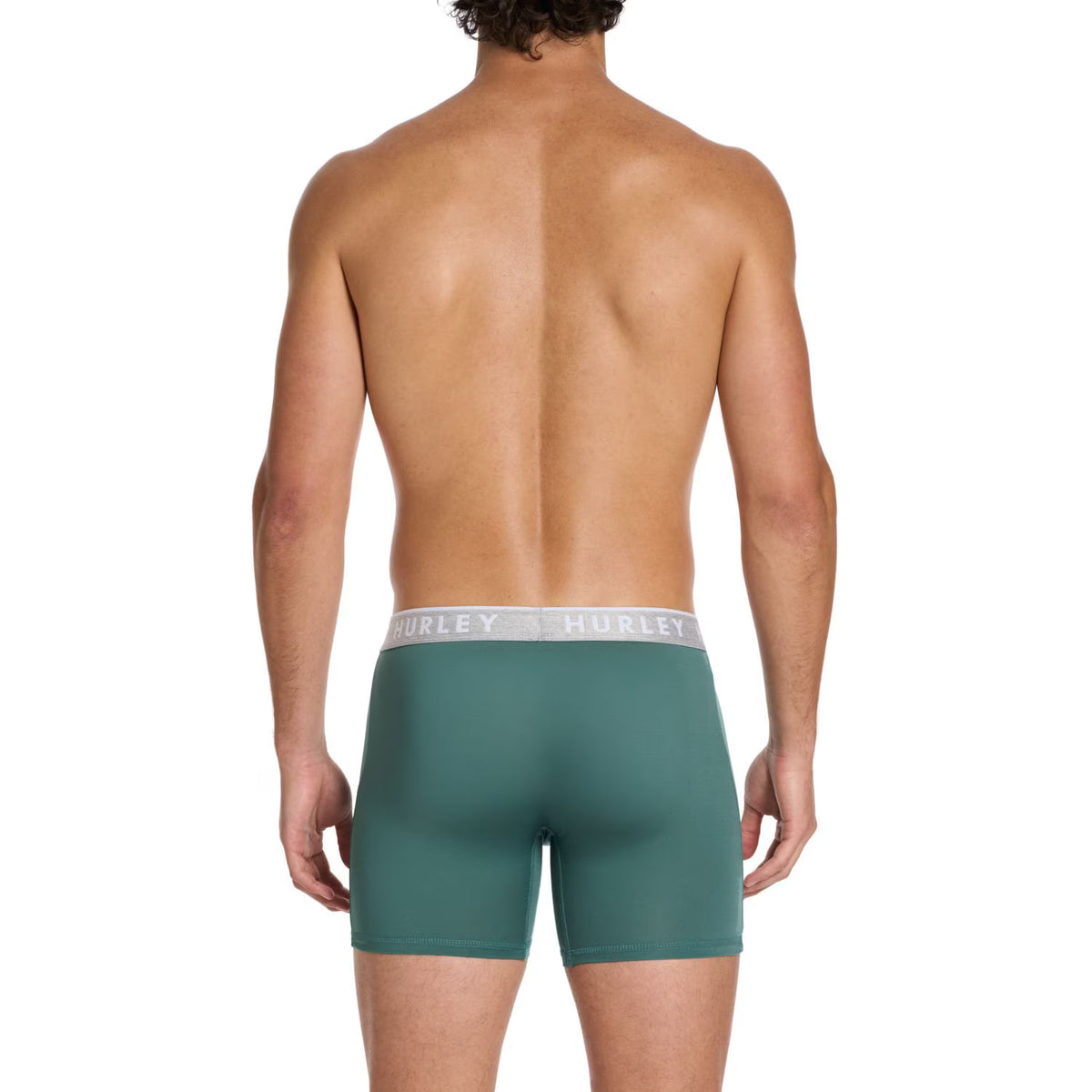 Hurley Men's Boxer Brief, Assorted Colors (4-Pack)