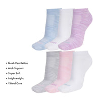 Skechers Women's Super Soft Low-Cut Sock - Assorted Colors (6-Pair)