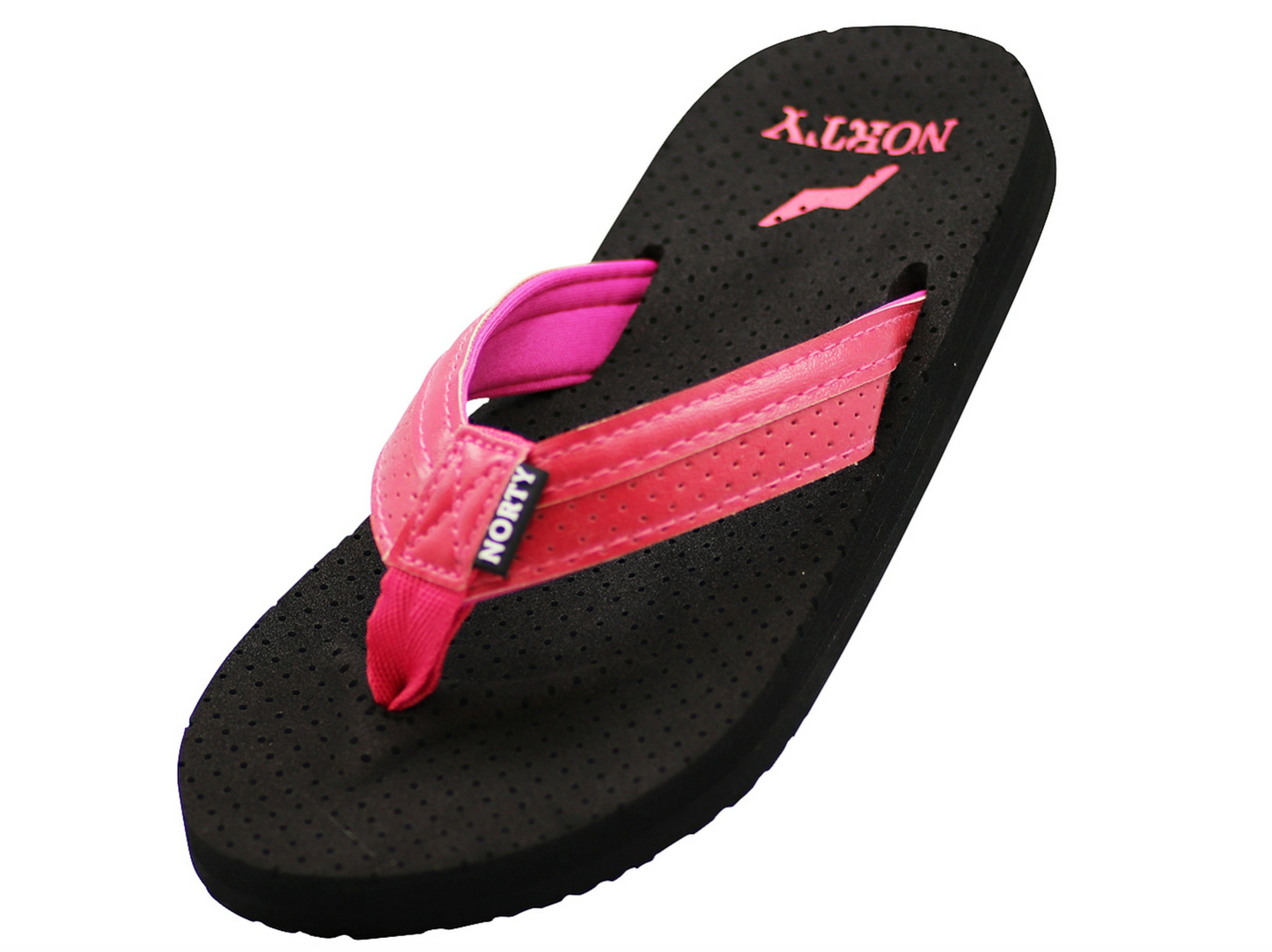 NORTY Women's Soft Cushioned Footbed Flip Flop Thong Sandal