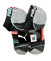 PUMA Ladies Cool Max No Show Socks (10-Pair)